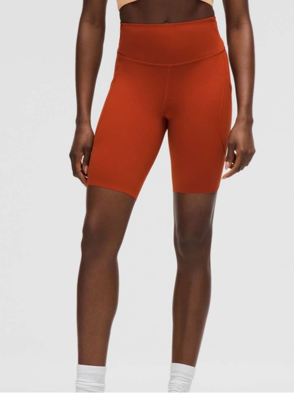 Lululemon Fast and Free High Rise Shorts 8”